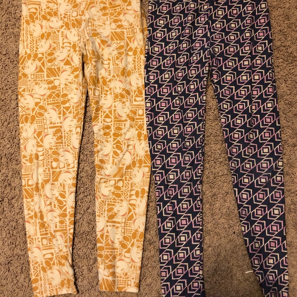 Two pair of Lula roe leggings❤️